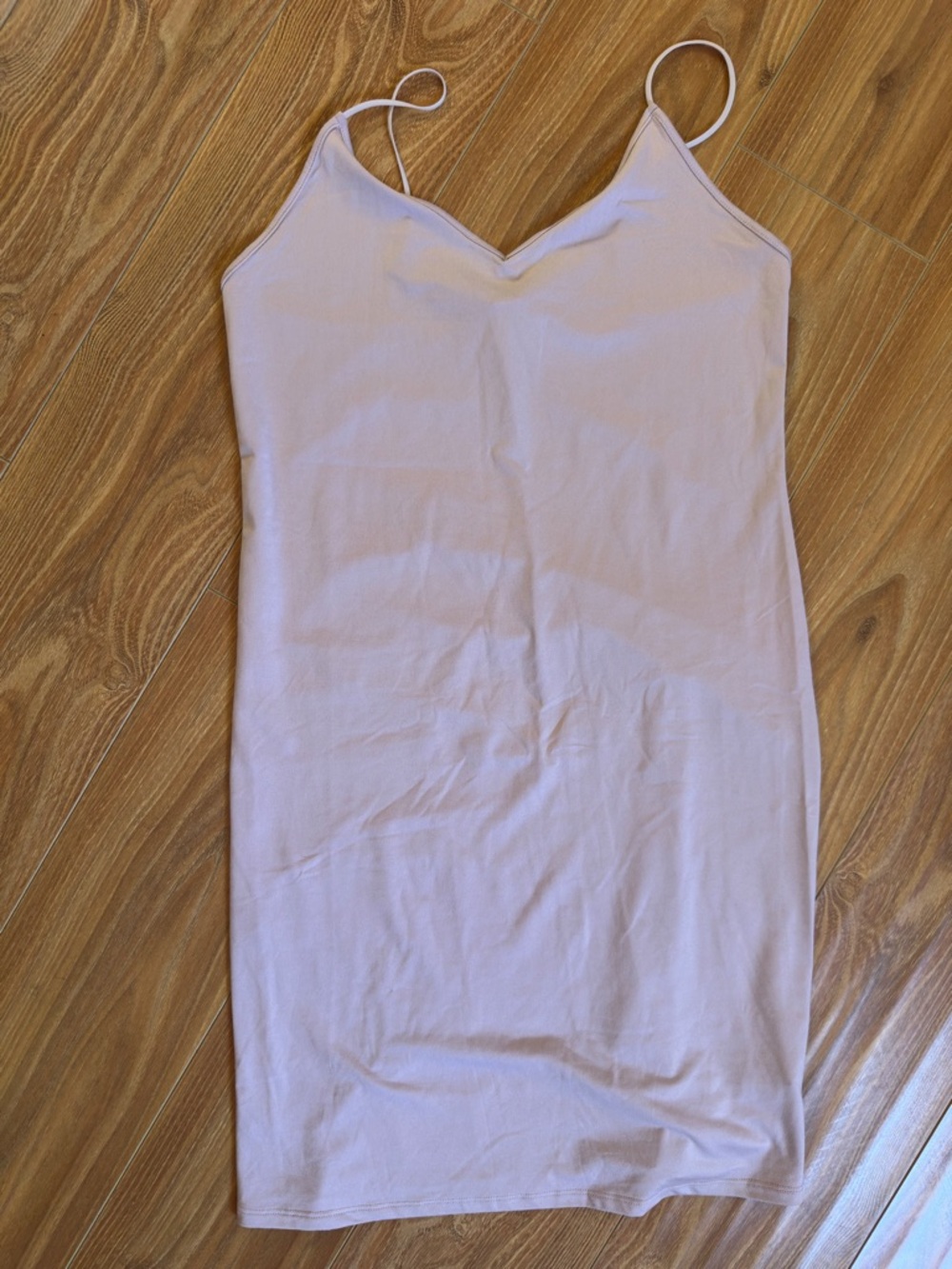 American Eagle Soft Pink Tee Slip Dress 
 Pink Mauve Large Sleeveless Soft